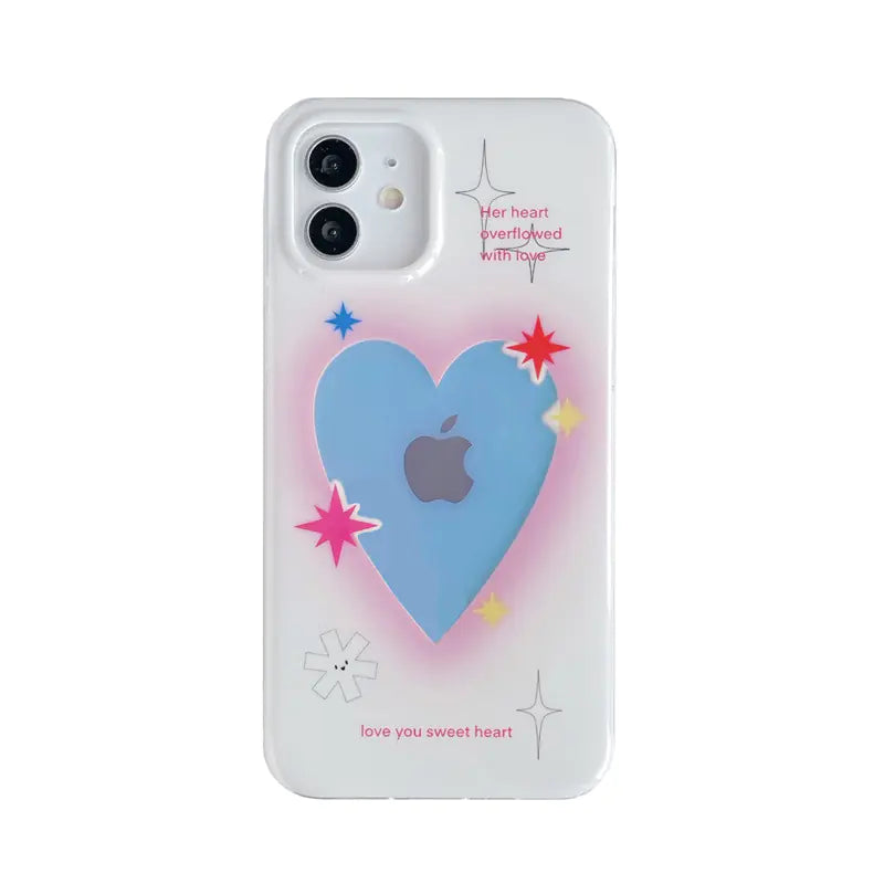 Heart Laser Etched iPhone Case